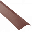 bris de gouttière pour plaque acier galvanisé laqué mat aspect tuile