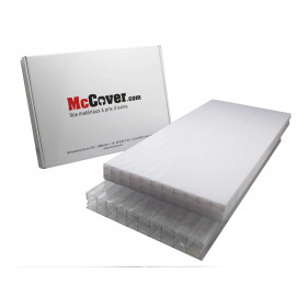 Polycarbonate alvéolaire 2000 x 1050 x 4mm - McCover