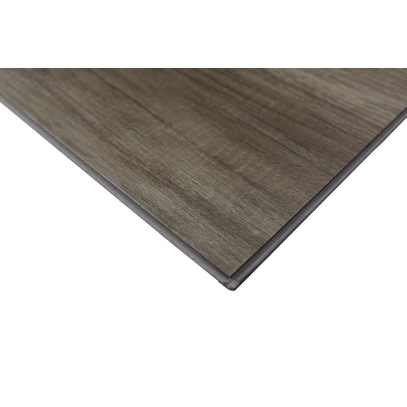 Lame sol SPC chêne gris stratifié et clipsable pour cuisine et véranda