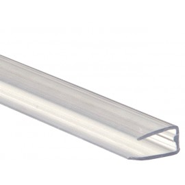 Profil polycarbonate de bordure et obturation en U 4mm de  210 cm